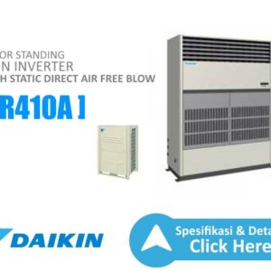ac floor standing daikin - high static direct air free blow daikin