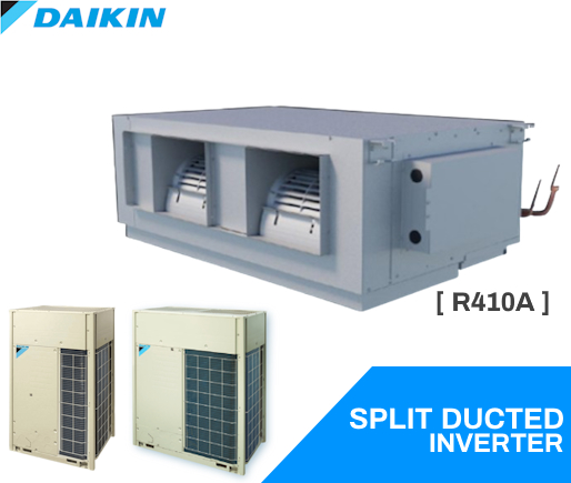 AC DAIKIN SPLIT DUCTED-DAIKIN-FDR-RZUR-QY14-DAIKIN-INVERTER-R410A