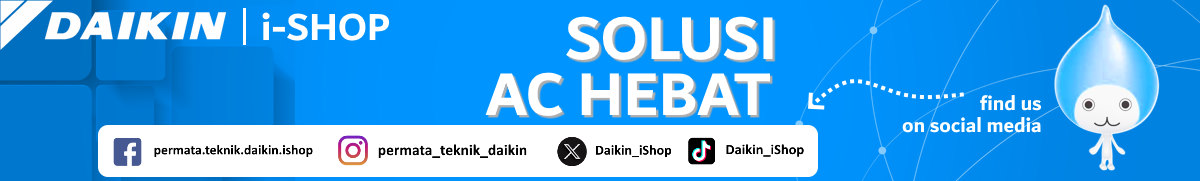 banner ads AC DAIKIN - Permata Teknik - Sosial Media - Distributor Daikin Indonesia Permata Teknik
