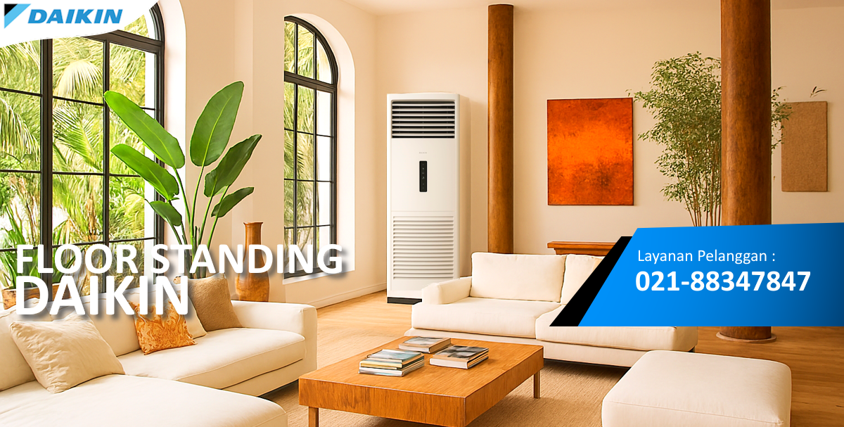 AC Daikin Floor Standing Inverter R32 - Harga AC Daikin Floor Standing 2025 - Permata Teknik AC Daikin Standing